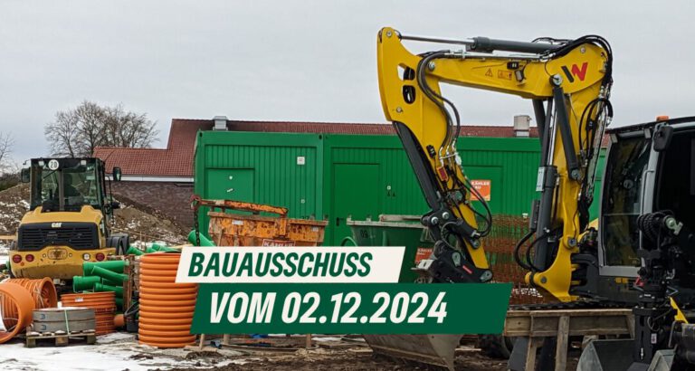 Bau- und Planungsausschuss 02.12.2024