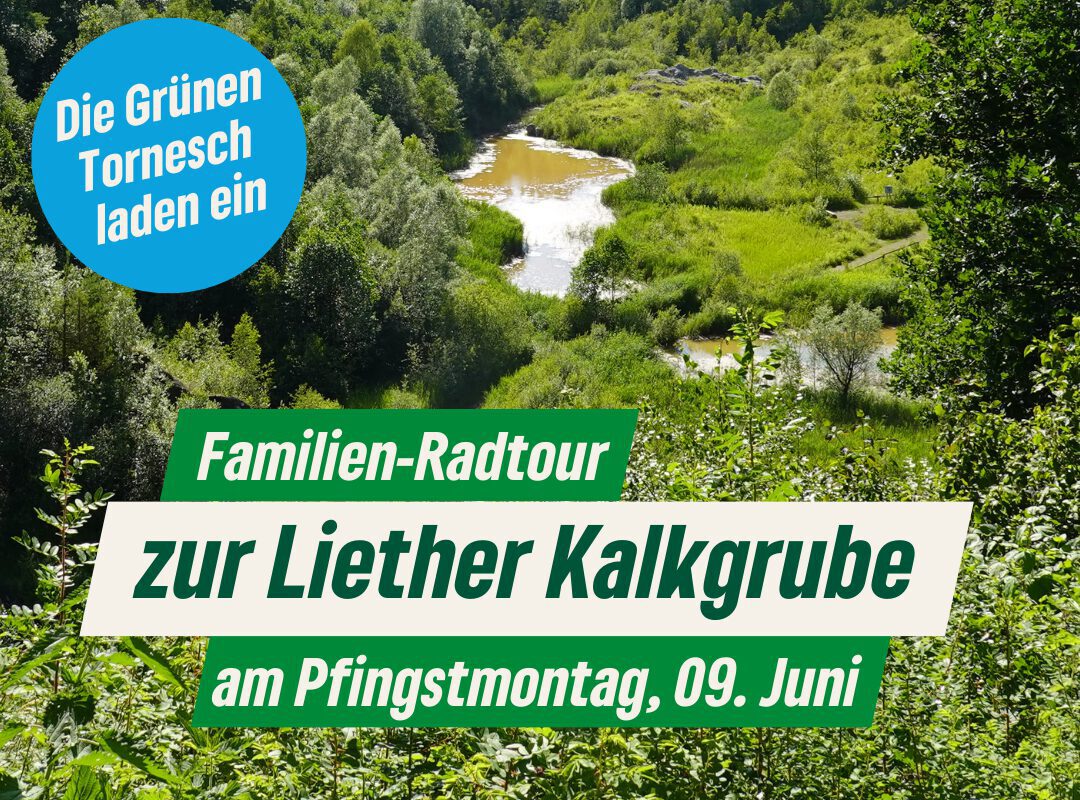 Familien-Radtour zur Liether Kalkgrube